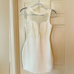 White Mini Dress Size S From Revolve Clothing NBD